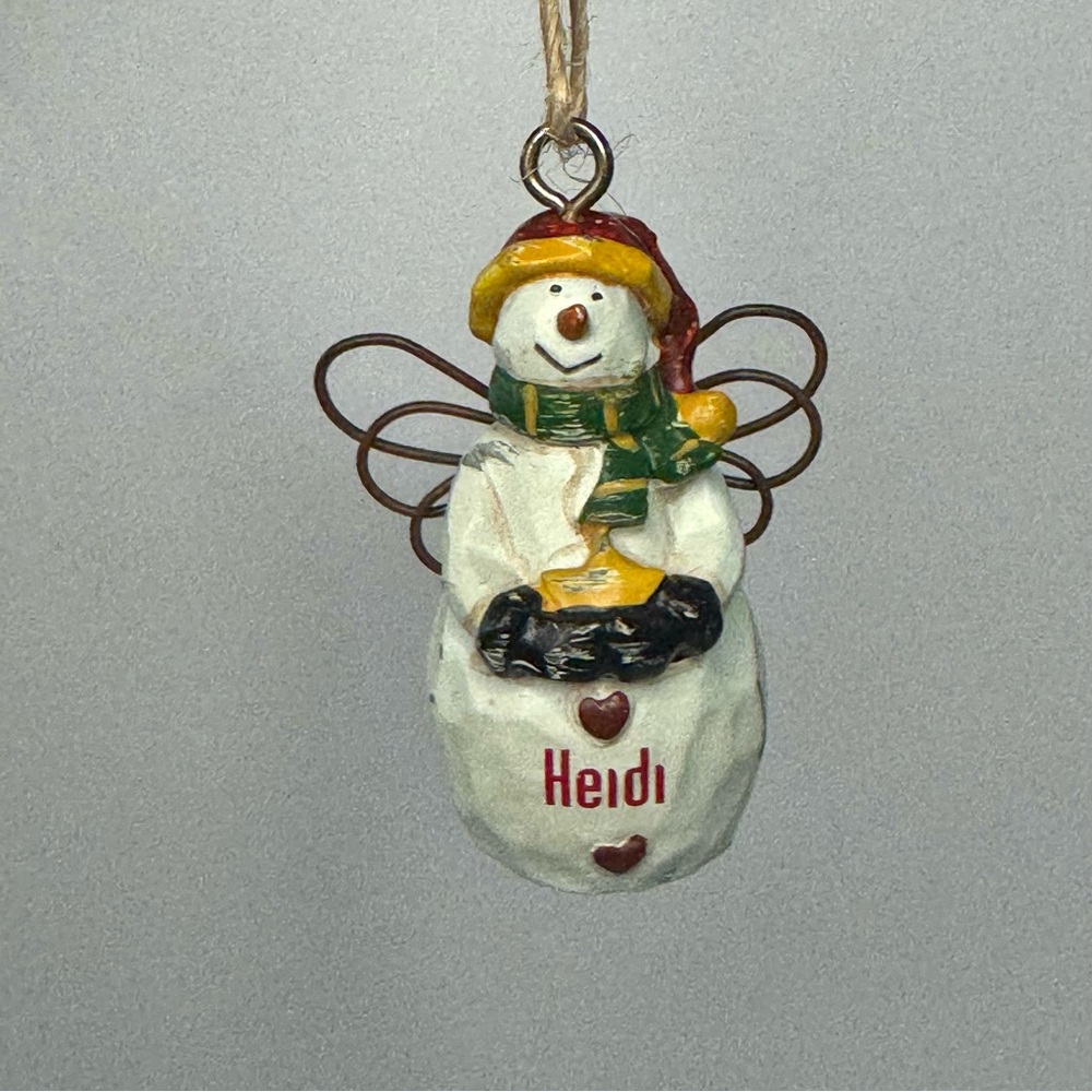 Lot of 3 HEIDI Personalized Christmas Ornaments - Picture 10 of 13